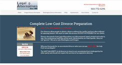 Desktop Screenshot of paralegalalternatives.com